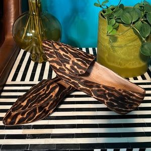 Madewell - The Frances Loafer in Leopard Calf Hair